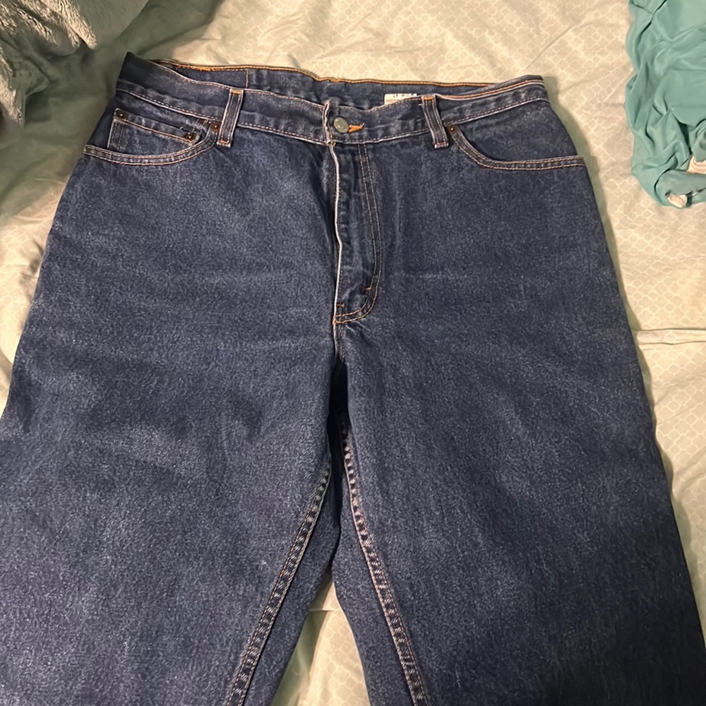 Levi Strauss Relaxed Fit Tapered Leg Size 14 jeans